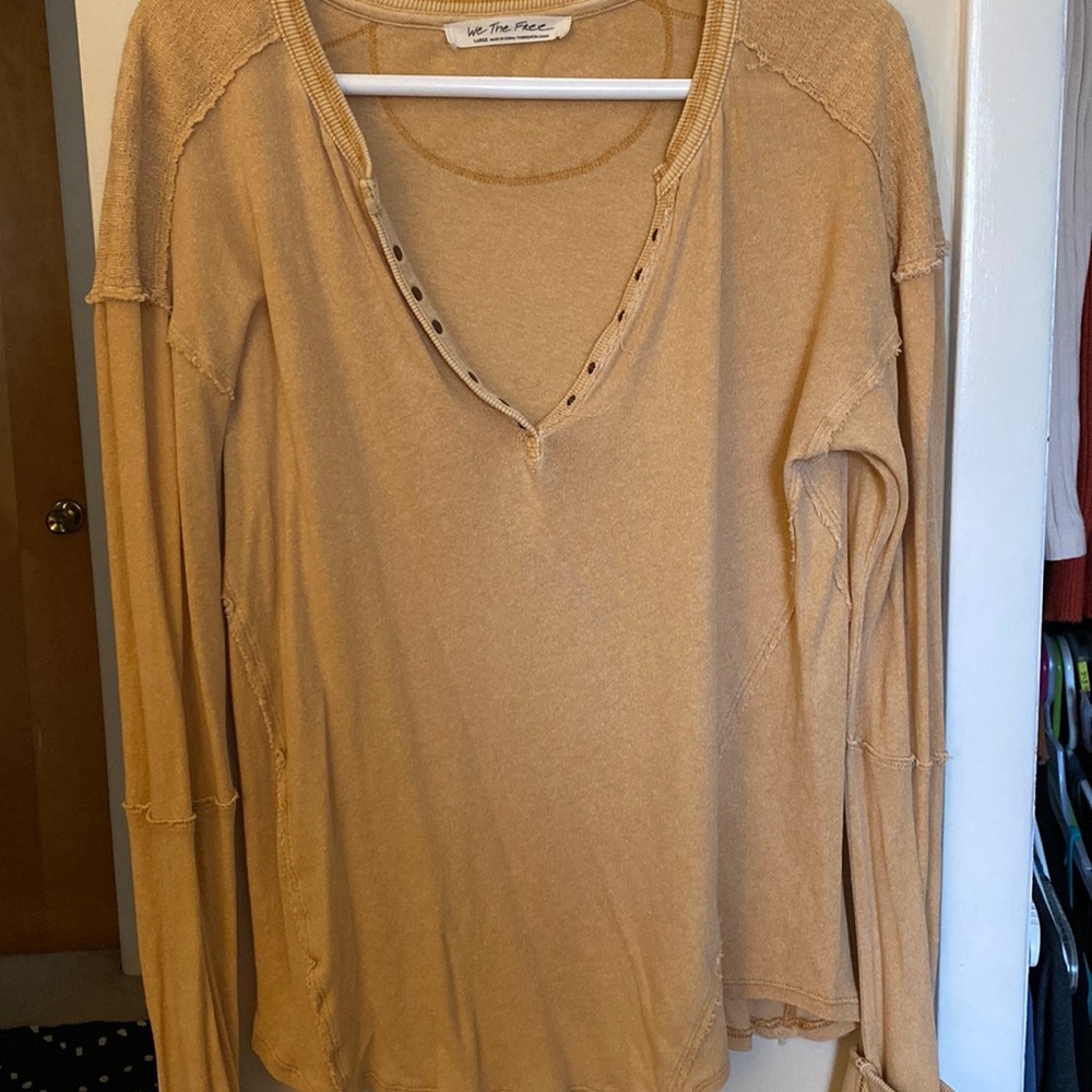 Free People l/s top